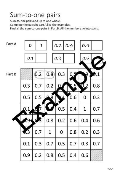 Flexible Fluency D1: Decimal Operations Activity sheets One teacher licence.