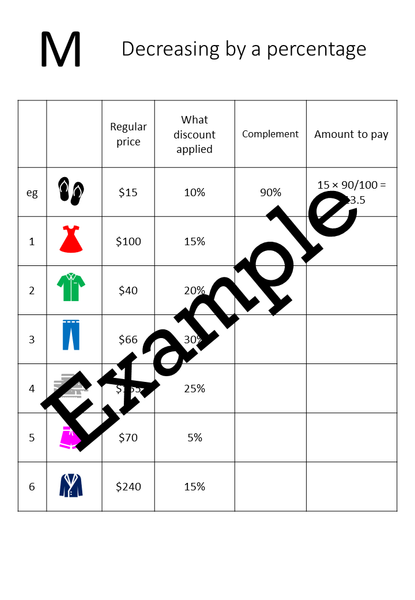 Flexible Fluency P1: Percentages