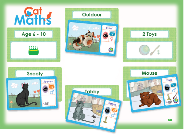 Cat Maths Class Package (five sets, no boxes)