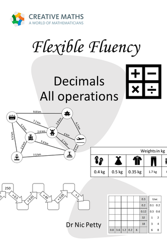 Flexible Fluency D1: Decimal Operations Activity sheets One teacher licence.